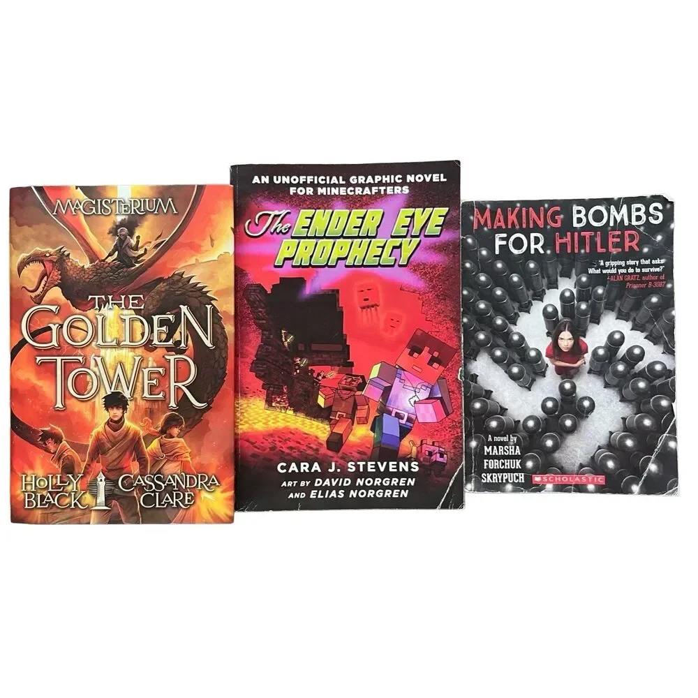Lot of 3 Youth Children’s Easy Reading Books - The Ender Eye Prophecy Graphic No